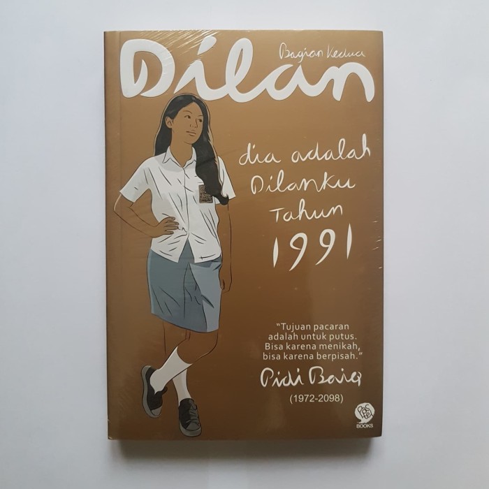 Detail Tebal Buku Dilan 1991 Nomer 9