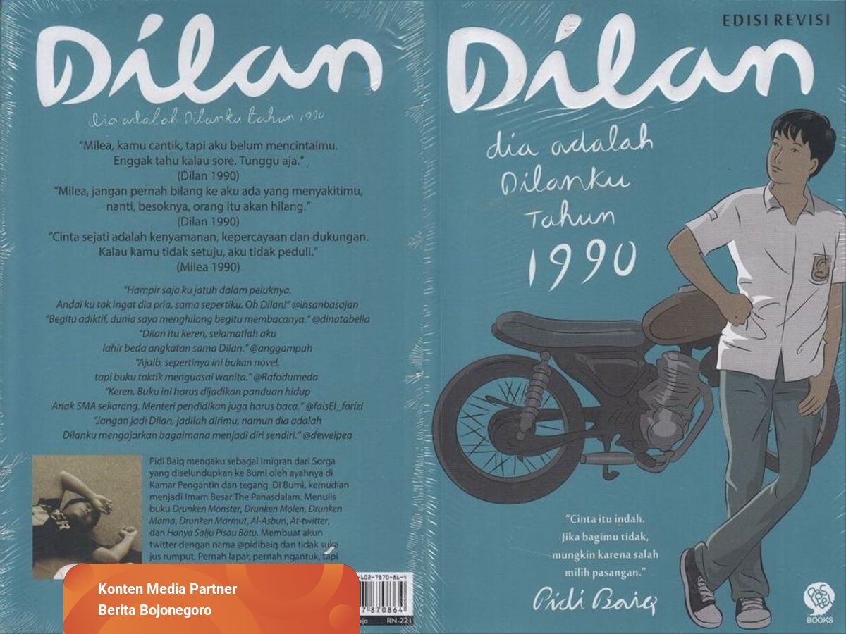 Detail Tebal Buku Dilan 1991 Nomer 14