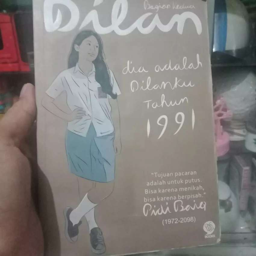 Detail Tebal Buku Dilan 1991 Nomer 41