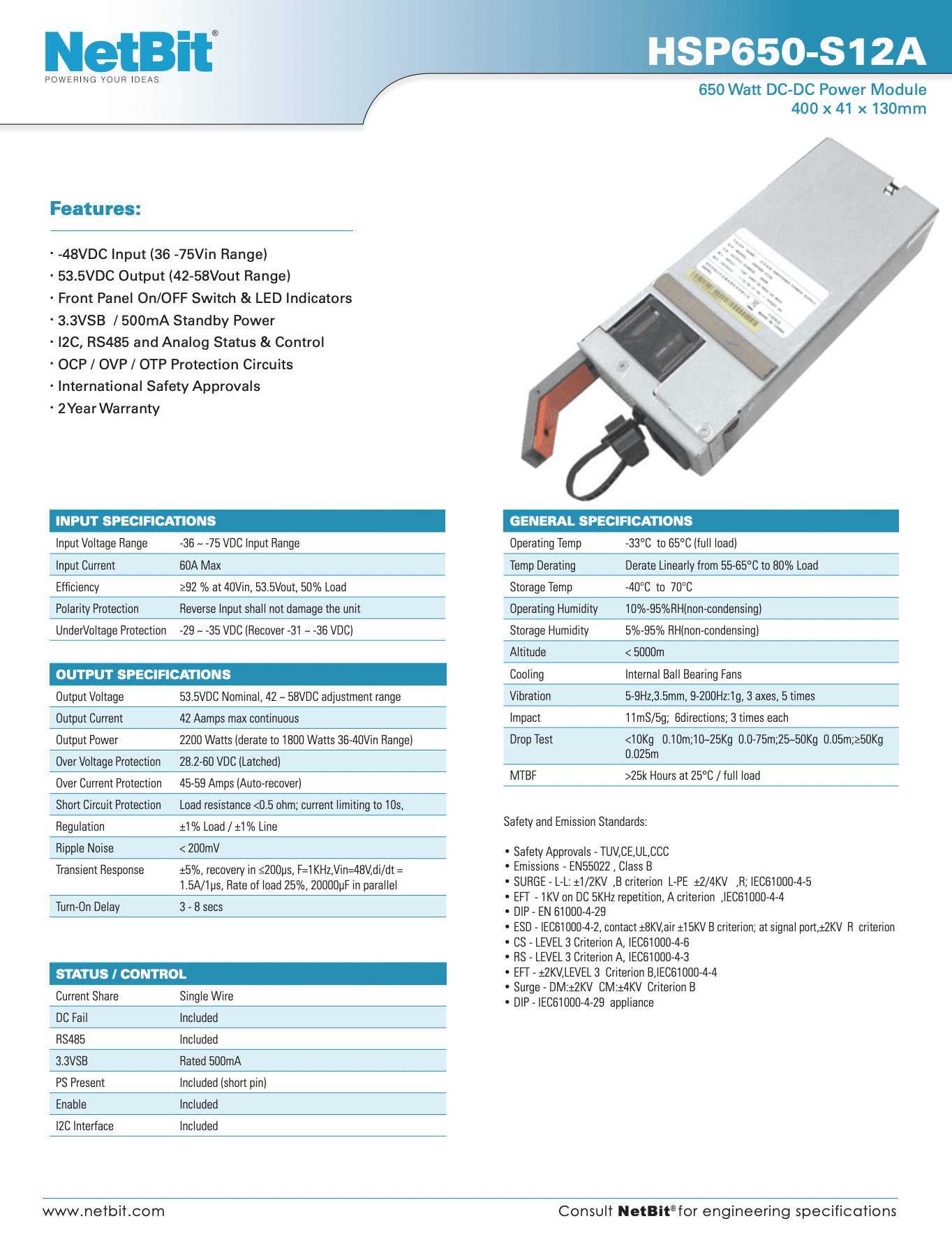 Detail Technical Specification Template Nomer 8