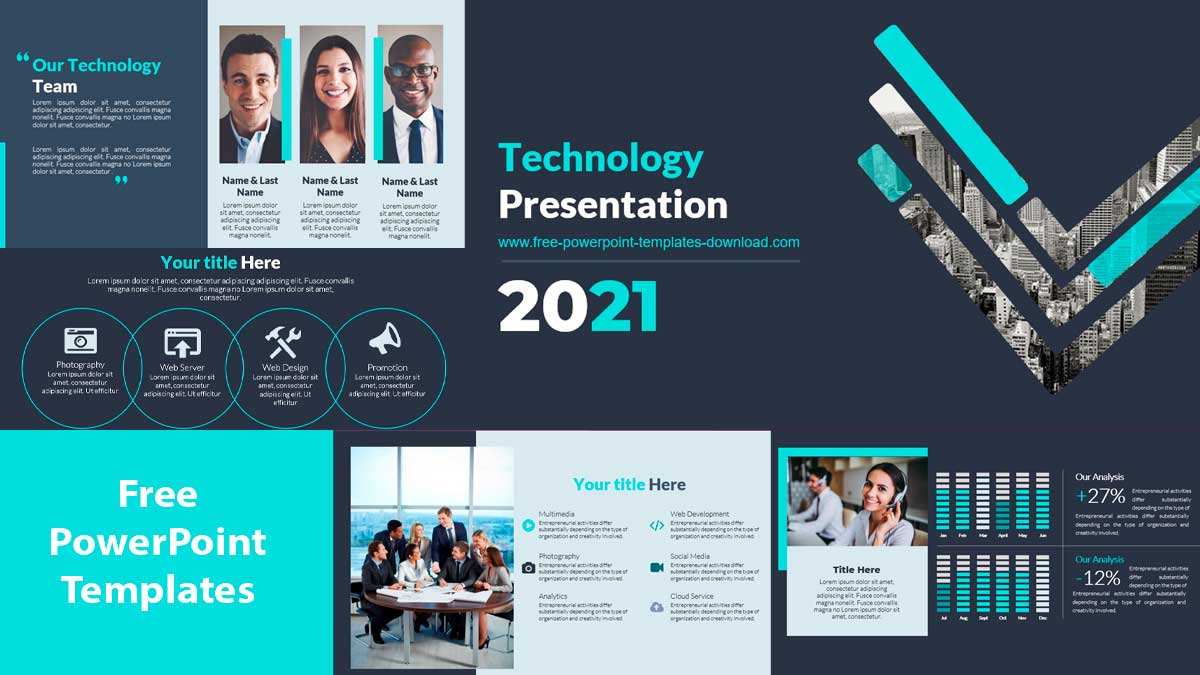 Detail Technology Ppt Template Nomer 26