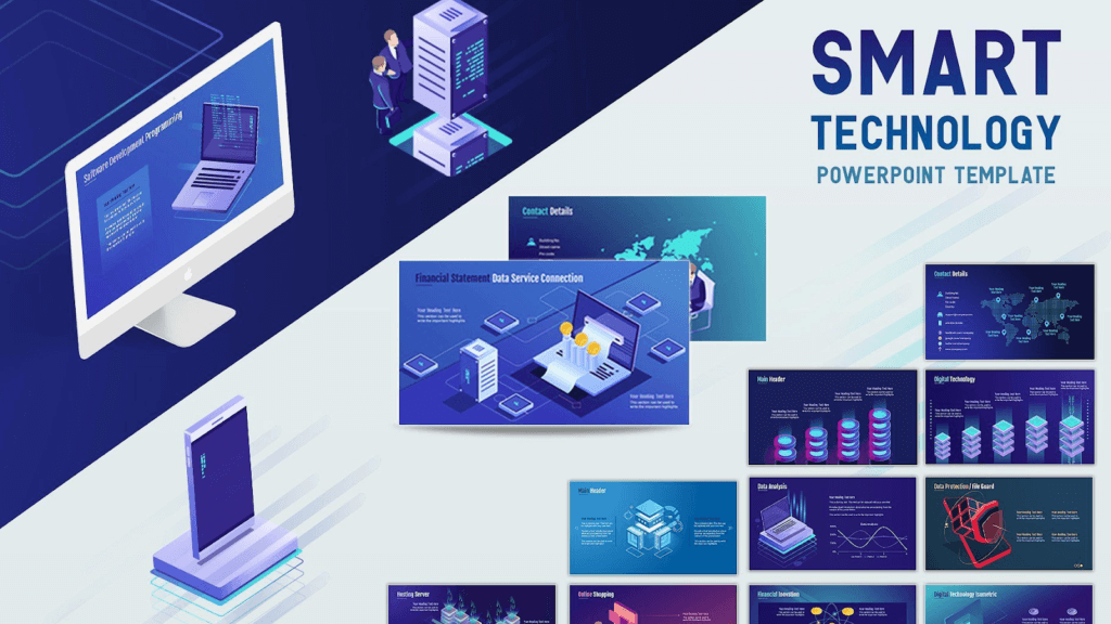 Detail Technology Ppt Template Nomer 28