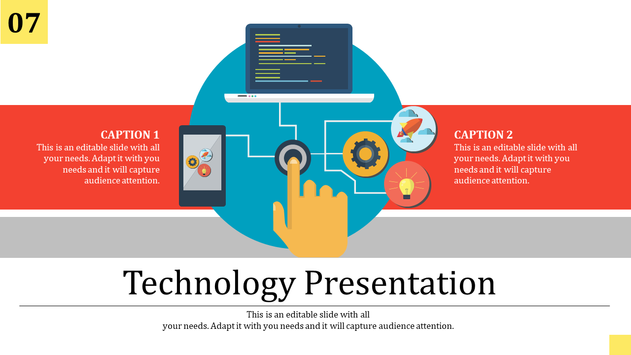 Detail Technology Ppt Template Nomer 52