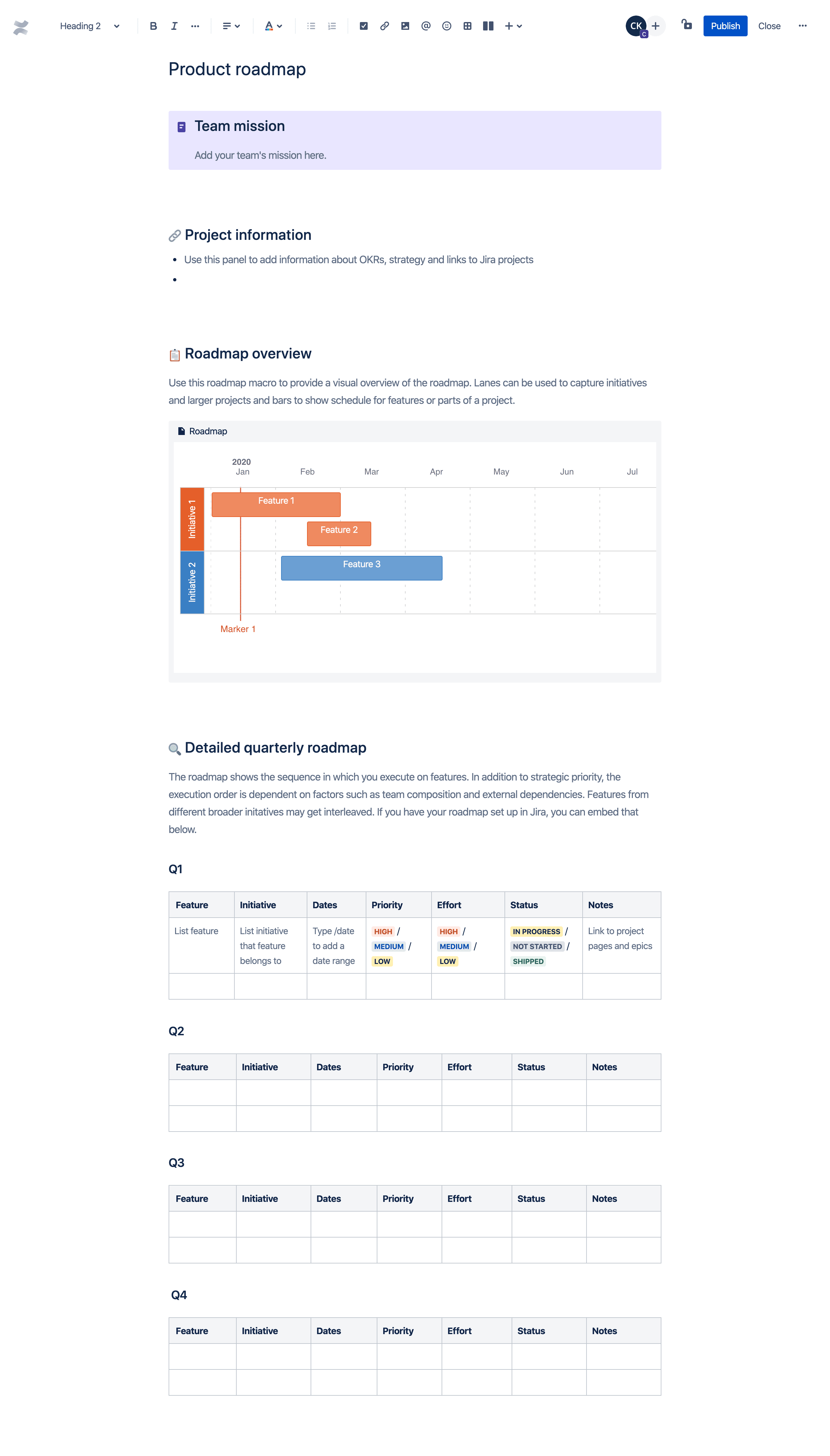 Detail Technology Roadmap Template Nomer 51