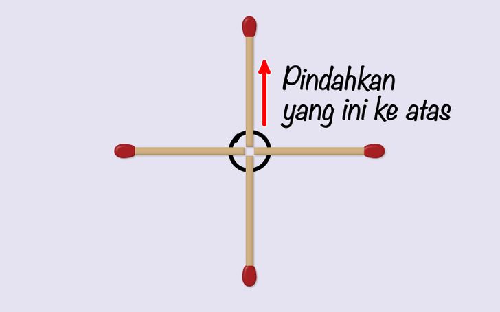 Detail Teka Teki Korek Api Persegi Nomer 18