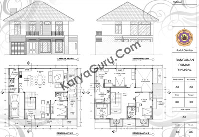 Detail Teknik Gambar Bangunan Untuk Pemula Nomer 3