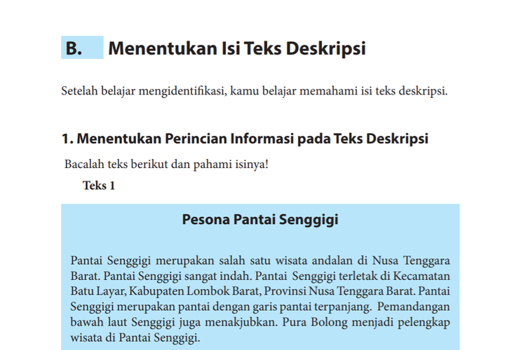 Detail Teks Deskripsi Beserta Gambar Bahasa Indonesia Nomer 8