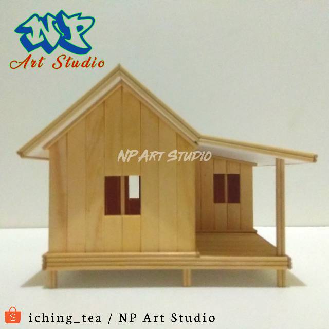 Detail Teks Prosedur Cara Membuat Miniatur Rumah Dari Stik Es Krim Nomer 35