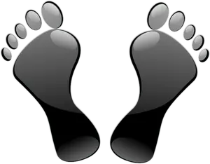 Detail Telapak Kaki Vector Nomer 28