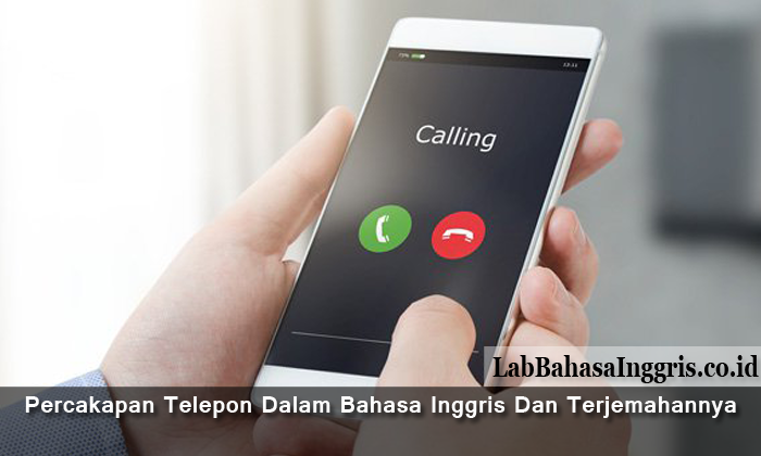 Detail Telepon Bahasa Inggris Nomer 5