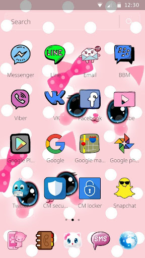 Detail Tema Bbm Android Hello Kitty Nomer 29