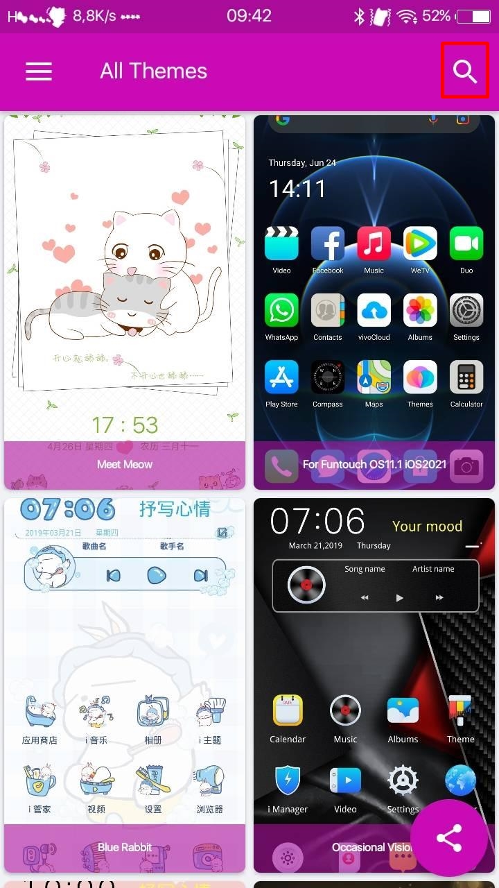 Detail Tema Bbm Android Hello Kitty Nomer 38