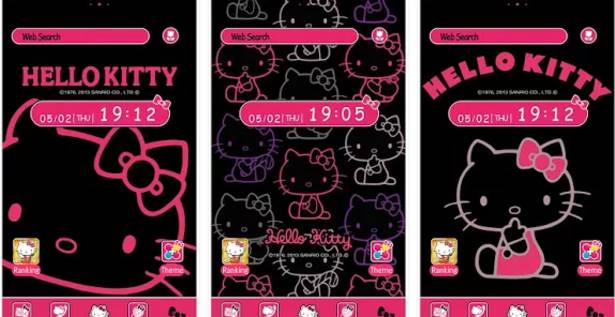 Detail Tema Bbm Android Hello Kitty Nomer 39