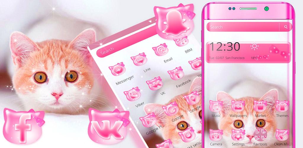 Detail Tema Bbm Android Hello Kitty Nomer 40