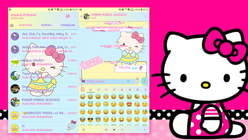 Detail Tema Hello Kitty Android Nomer 24