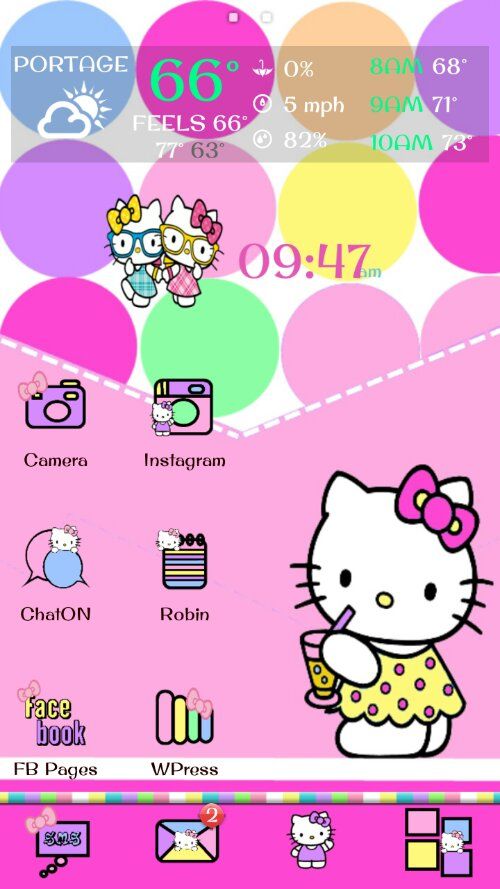 Detail Tema Hello Kitty Android Nomer 26