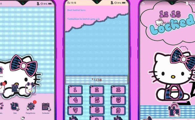 Detail Tema Hello Kitty Android Nomer 44