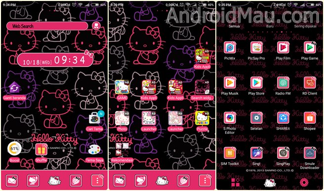 Detail Tema Hello Kitty Android Nomer 45