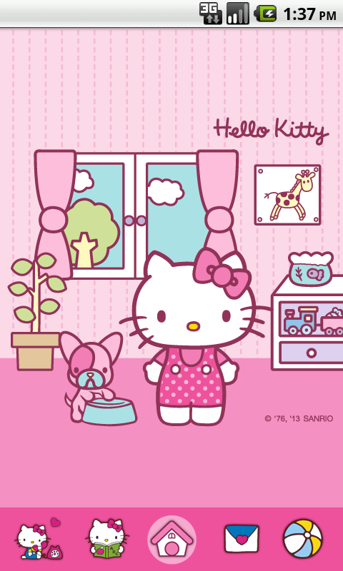 Detail Tema Hello Kitty Android Nomer 8