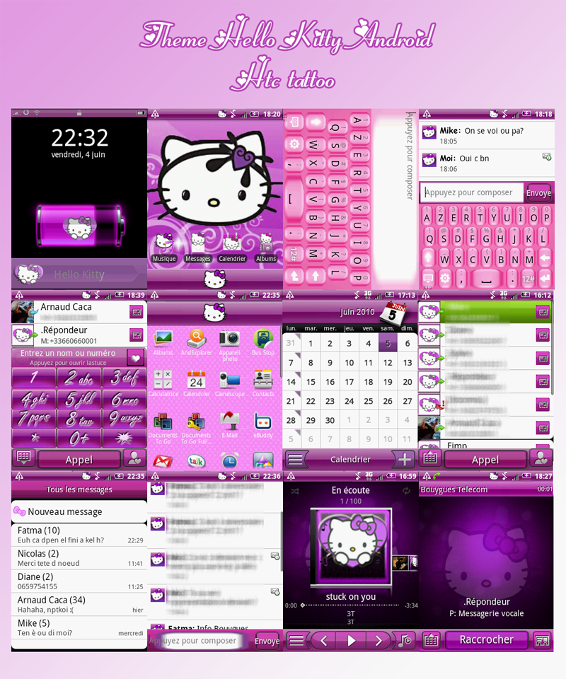 Detail Tema Hello Kitty Android Nomer 10