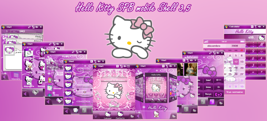 Download Tema Hello Kitty Windows 7 Nomer 9