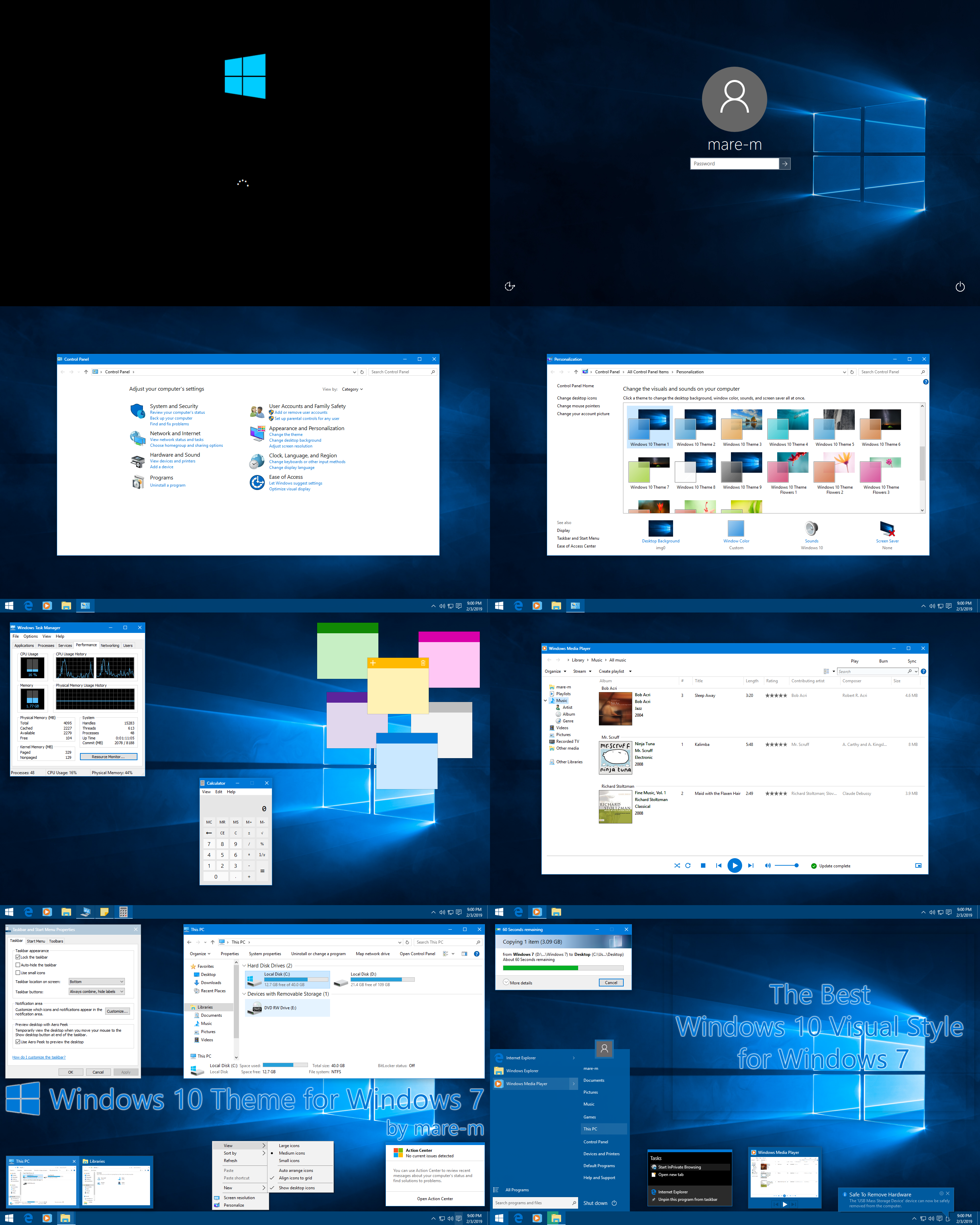 Detail Tema Keren Windows 10 Gambar Keren Untuk Windows 7 Nomer 31