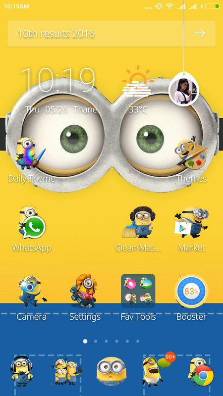 Tema Minion Untuk Hp Android - KibrisPDR