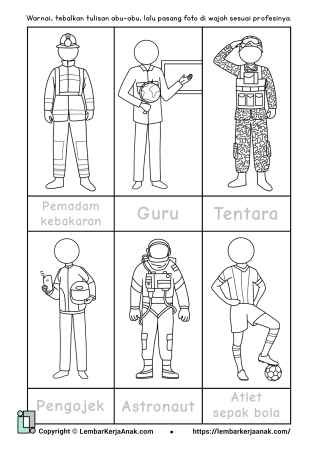 Detail Tema Pekerjaan Untuk Tk Nomer 35