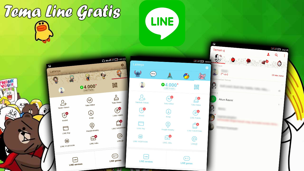 Detail Tema Stitch Line Gratis Nomer 25