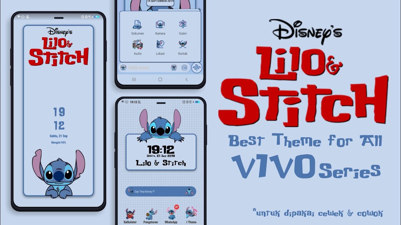 Detail Tema Stitch Line Gratis Nomer 5