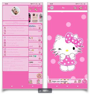 Tema Whatsapp Hello Kitty - KibrisPDR