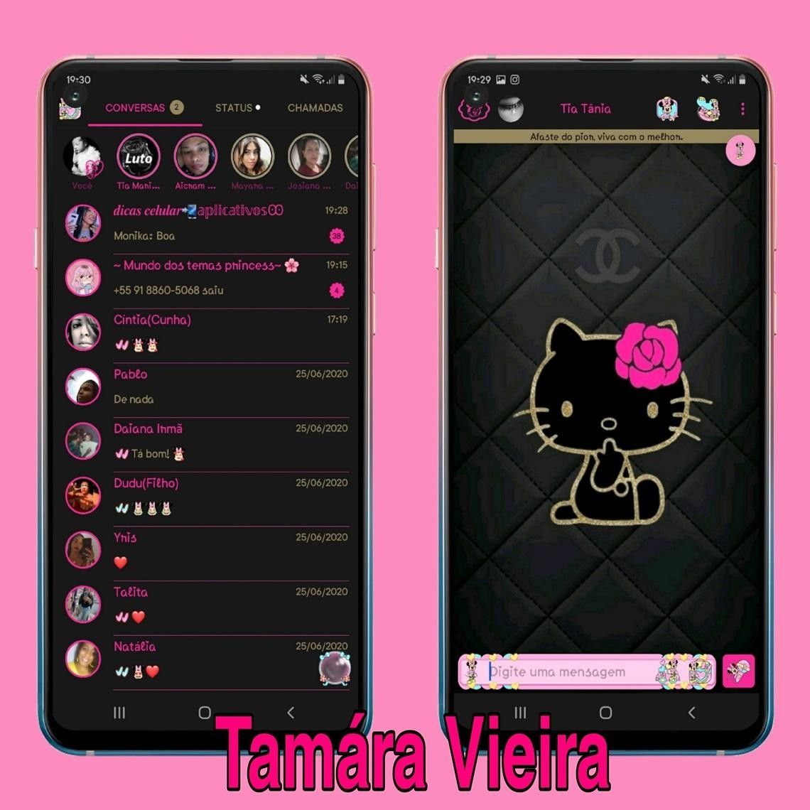 Detail Tema Whatsapp Hello Kitty Nomer 2