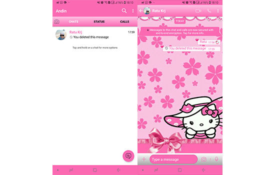 Detail Tema Whatsapp Hello Kitty Nomer 12