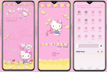 Detail Tema Whatsapp Hello Kitty Nomer 16