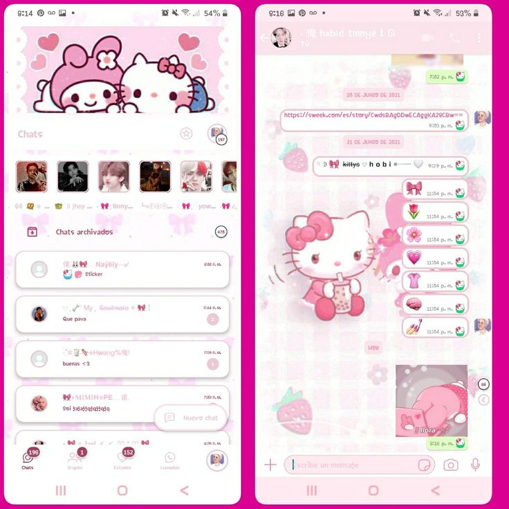 Detail Tema Whatsapp Hello Kitty Nomer 3
