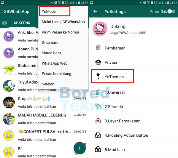 Detail Tema Whatsapp Hello Kitty Nomer 24
