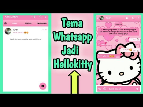 Detail Tema Whatsapp Hello Kitty Nomer 37