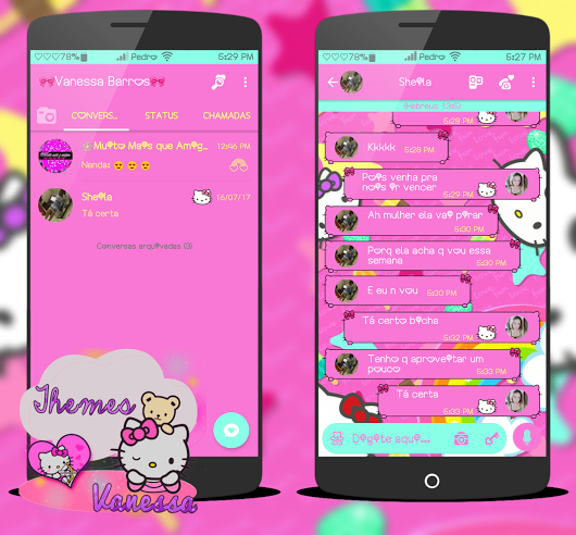 Detail Tema Whatsapp Hello Kitty Nomer 41