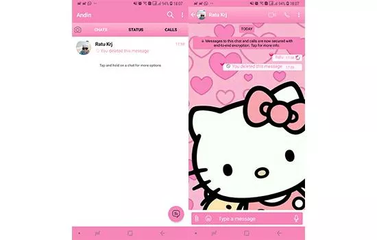 Detail Tema Whatsapp Hello Kitty Nomer 9