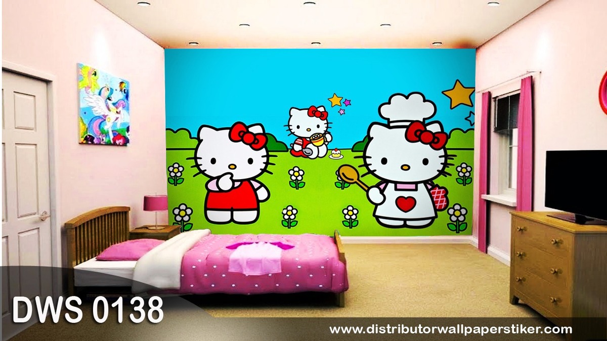 Detail Tembok Hello Kitty Nomer 19