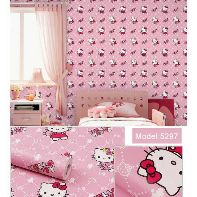 Detail Tembok Hello Kitty Nomer 35