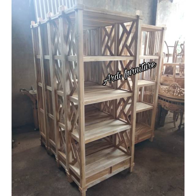 Detail Tempat Buku Kayu Nomer 52