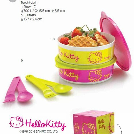 Tempat Makan Hello Kitty Tupperware - KibrisPDR