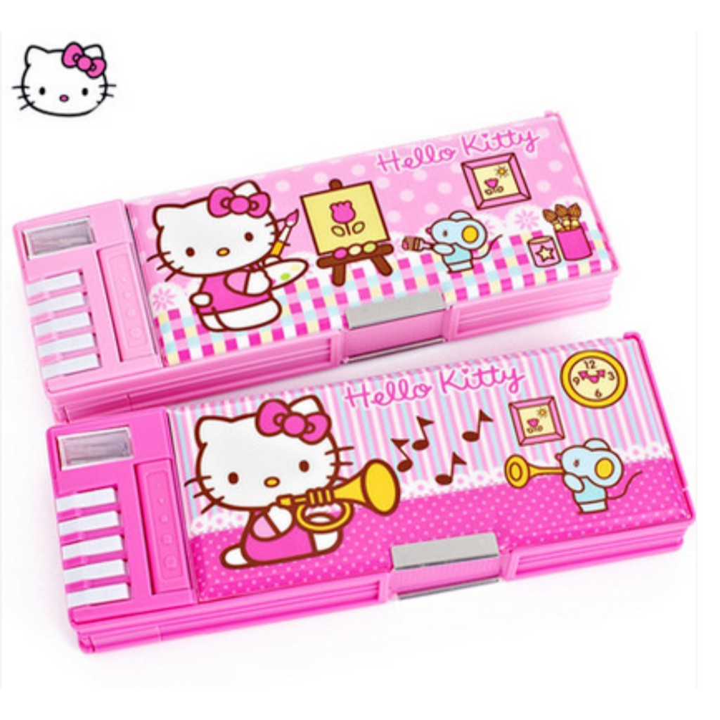 Detail Tempat Pensil Hello Kitty Nomer 7