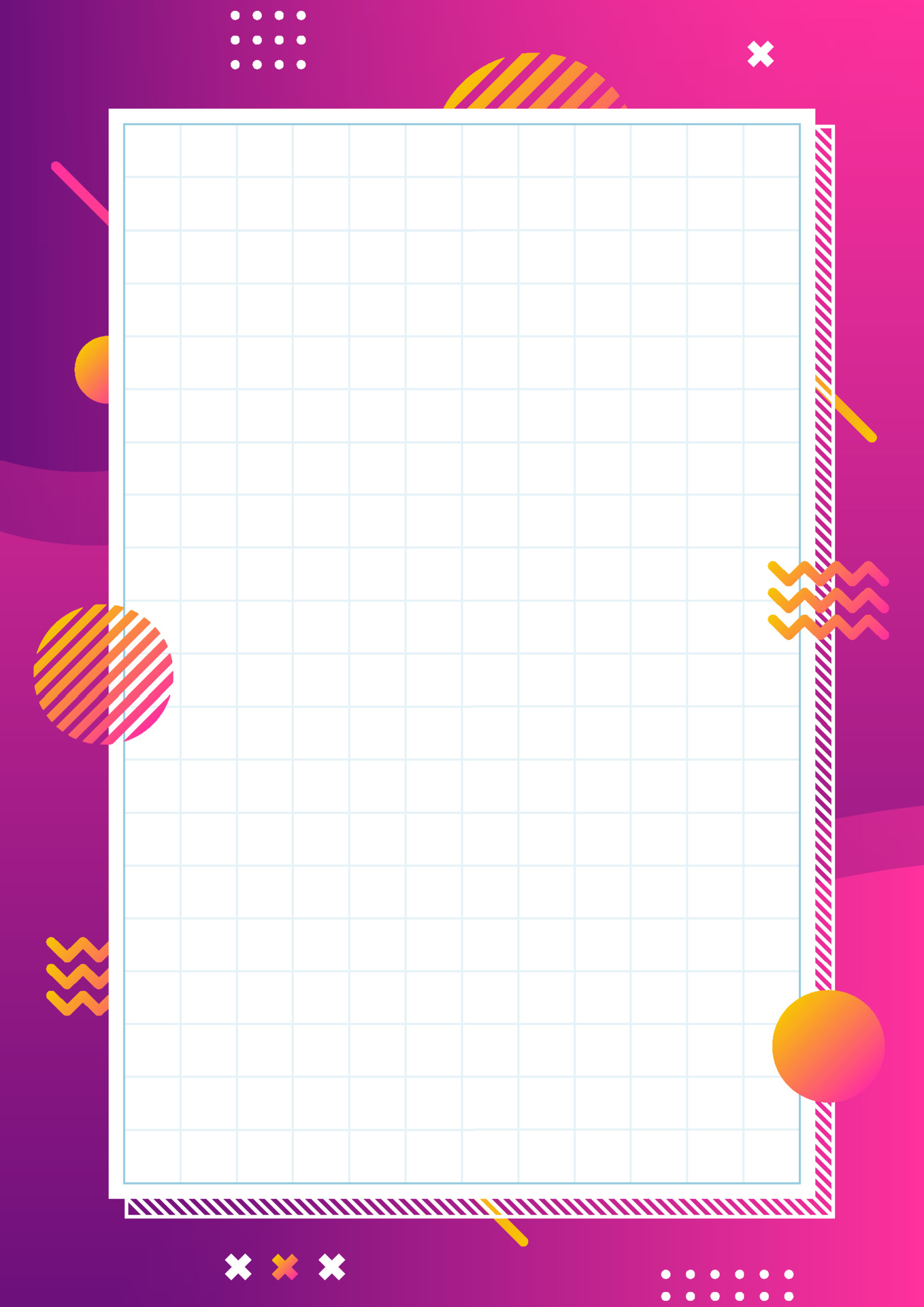 Detail Template A4 Background Design Nomer 14