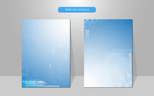 Detail Template A4 Background Design Nomer 21