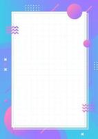 Detail Template A4 Background Design Nomer 7