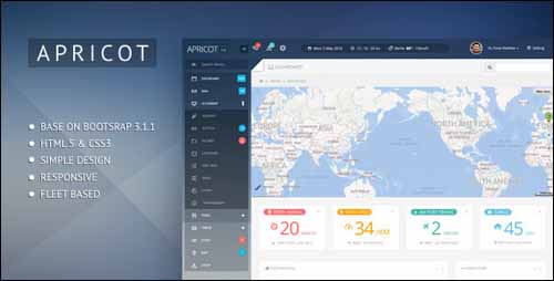 Detail Template Admin Bootstrap Premium Nomer 37
