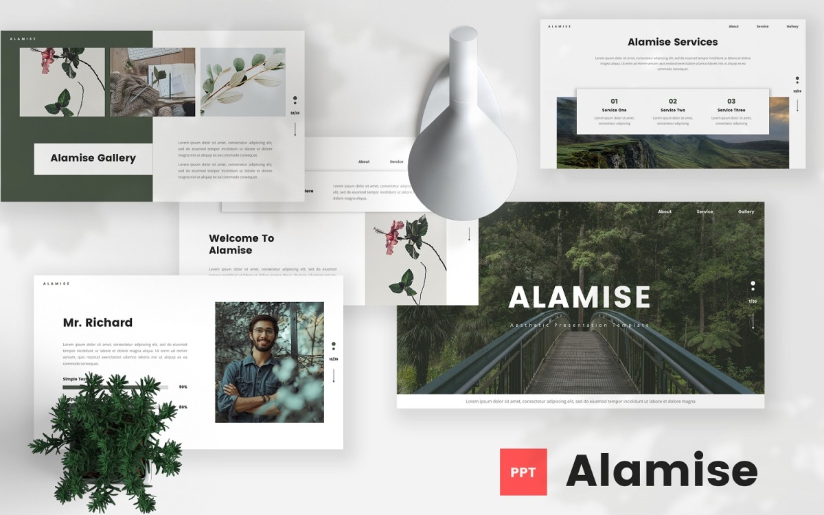 Detail Template Aesthetic Ppt Nomer 31