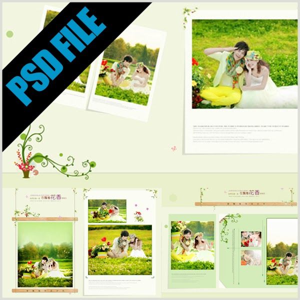 Template Album Kolase Psd Gratis - KibrisPDR